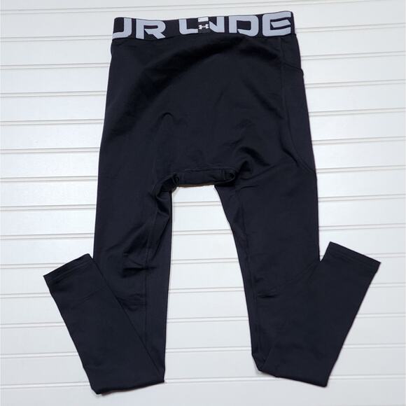 NWT Under Armour Men's Coldgear Compression Leggings - Picture 3 of 6